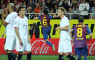 Chấm điểm Sevilla 0-2 Barca: 'Trung vệ bất đắc dĩ' tỏa sáng