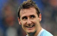 Klose không thể ra sân trong trận đấu với Cagliari