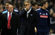 Mancini ức chế vì “mưu hèn kế bẩn” của Stoke