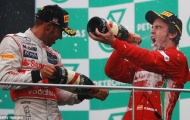 Tin thể thao ngày 25/03: Fernando Alonso về nhất chặng Malaysia