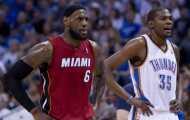 Oklahoma City Thunder 103 - 87 Miami Heat: Kevin Durant tỏa sáng