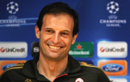 Allegri hài lòng với trận hòa trước Barca