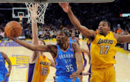 Los Angeles Lakers 93 - 102 Oklahoma City Thunder: Gọi tên Westbrook và Durant