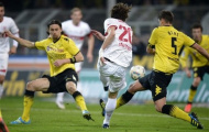Stuttgart ngoạn mục cầm hòa Borussia Dortmund trong trận cầu mưa bàn thắng