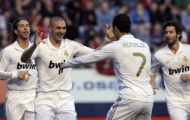 Chấm điểm Osasuna (1-5) Real: Tam tấu so tài