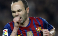 Iniesta gia nhập “top 10” của Barca