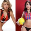 Các mỹ nhân hâm nóng trận đại chiến Barca- Milan
