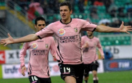 Tiền đạo của Palermo chê đẳng cấp của Juventus