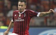 Cassanno đã trở lại thi đấu cho Milan