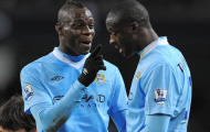 Thực hư vụ va chạm giữa Yaya Toure với Balotelli