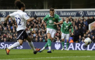 Tottenham 1 - 2 Norwich: Cú trượt chân tai hại