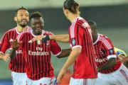 Video Serie A: Milan vượt mặt Juve nhờ bàn thắng của Muntari