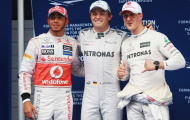F1, phân hạng CHINA GP: Rosberg bất ngờ giành Pole