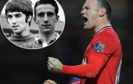 Rooney sắp vượt qua huyền thoại George Best