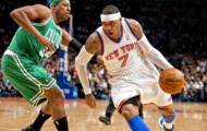 New York Knicks 118-110 Boston Celtics: Carmelo Anthony tiếp tục tỏa sáng