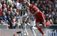 Odemwingie lập công giúp West Brom quật ngã Liverpool ngay tại Anfield