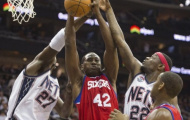 New Jersey Nets 87 - 105 Philadelphia 76ers: Sixers 2 năm liền dự play-off
