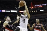 Video NBA 24/4: San Antonio Spurs 'đè bẹp' Portland Trailblazers