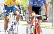 Chặng 11 giải đua xe đạp HTV 2012: Chưa có đột biến