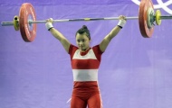 Cử tạ châu Á, vòng loại Olympic châu lục: Nguyễn Thị Thúy chỉ xếp hạng 5
