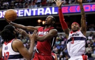 Washington Wizards 104 - 70 Miami Heat: Dưỡng quân chờ play-off
