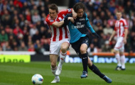 Stoke City 1 - 1 Arsenal: Bị cầm chân tại Britannia, Arsenal vẫn giữ chắc vị trí thứ 3
