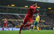 Video Premier League: Suarez lập siêu phẩm giúp Liverpool hủy diệt Norwich