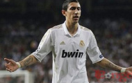 'Thiên thần gãy cánh' Di Maria lên ghế dự bị