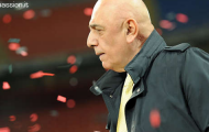 Galliani: Chấn thương đã khiến Milan không thể vô địch
