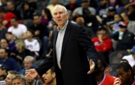 HLV Gregg Popovich của San Antonio Spurs trở thành HLV xuất sắc nhất năm