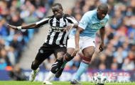 Newcastle - Man City: 'Cuộc chiến cơ bắp' giữa Toure với Tiote
