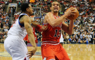 Joakim Noah bỏ ngỏ khả năng quay lại trong trận đấu thứ 4 với Philadelphia 76ers