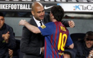 Pep Guardiola phủ nhận việc mình ganh tỵ với Lionel Messi