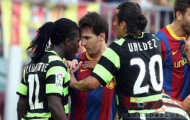 Barcelona bảo vệ Messi trước cáo buộc của Royston Drenthe