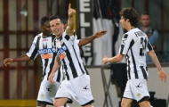 Vòng 38 Seire A: Đánh bại Catania, Udinese trở lại Champions League