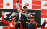Maldonado vô địch chặng đua Spanish Grand Prix