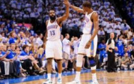 Video Play-off NBA: Oklahoma City Thunder toàn thắng 2 trận trên sân nhà trước L.A. Lakers