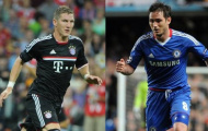 Schweinsteiger- Lampard: Cuộc chiến người lái tàu