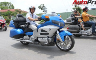 3 tiếng đồng hồ cảm nhận sự 'vương giả' trên siêu phẩm Honda Gold Wing 2012