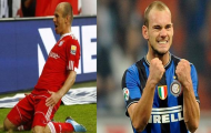 Bất bình cho đồng đội, Sneijder kêu gọi Robben tới... Inter