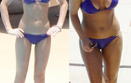 Vợ Crouch và Coleen 'đụng hàng' bikini