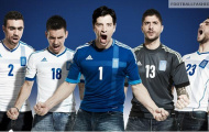 Trang phục thi đấu chính thức của Đội Tuyển Hy Lạp tại EURO 2012