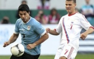 Video giao hữu: Suarez ghi bàn giúp Uruguay cầm hòa Nga