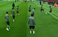 Video: Các cầu thủ Barca tập tiki-taka