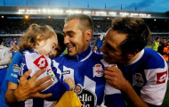 Chùm ảnh Deportivo vỡ òa trong ngày trở lại La Liga
