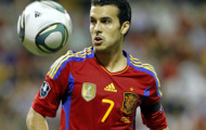 Pedro tiếp quản “trọng trách” của David Villa ở Euro 2012