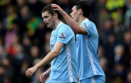 Adam Johnson và Edin Dzeko trên đường rời Man City?