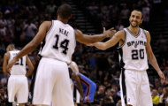 Play-off NBA: Spurs nhân đôi cách biệt với Thunder