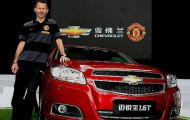 Man Utd kí hợp đồng tài trợ với Chevrolet