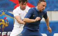 Video giao hữu: Ribery và Malouda lập công giúp Pháp đánh bại Serbia